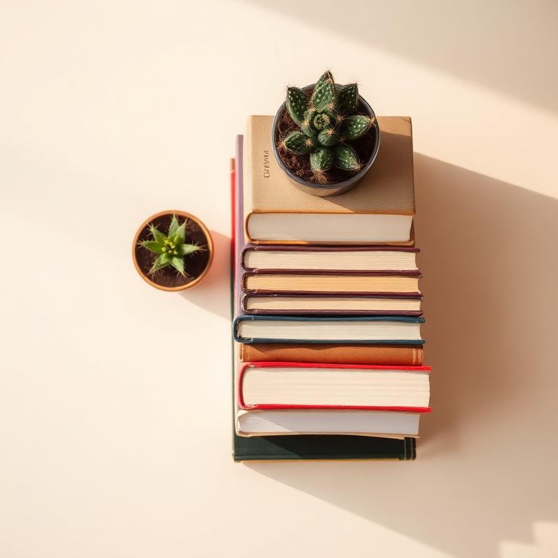 Libri usati + piantine grasse